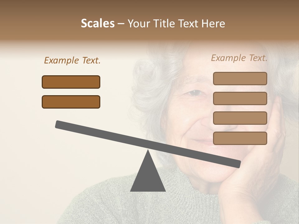 Old S Disabled PowerPoint Template