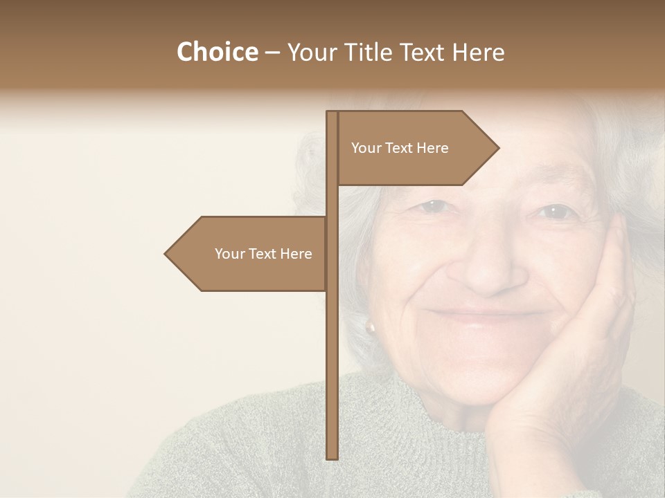 Old S Disabled PowerPoint Template