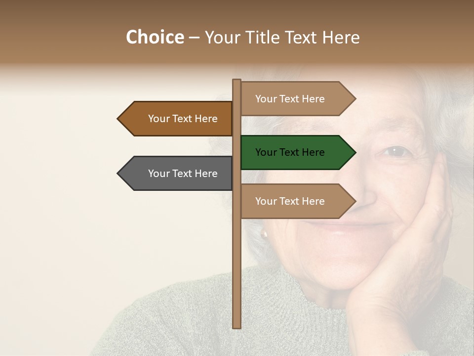 Old S Disabled PowerPoint Template