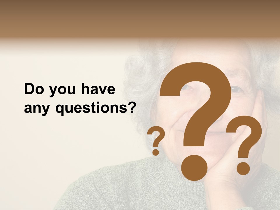 Old S Disabled PowerPoint Template