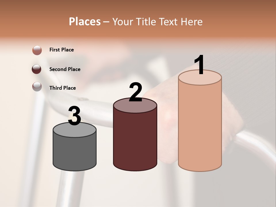 Walking Hospital People PowerPoint Template