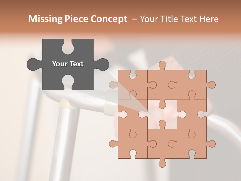 Walking Hospital People PowerPoint Template