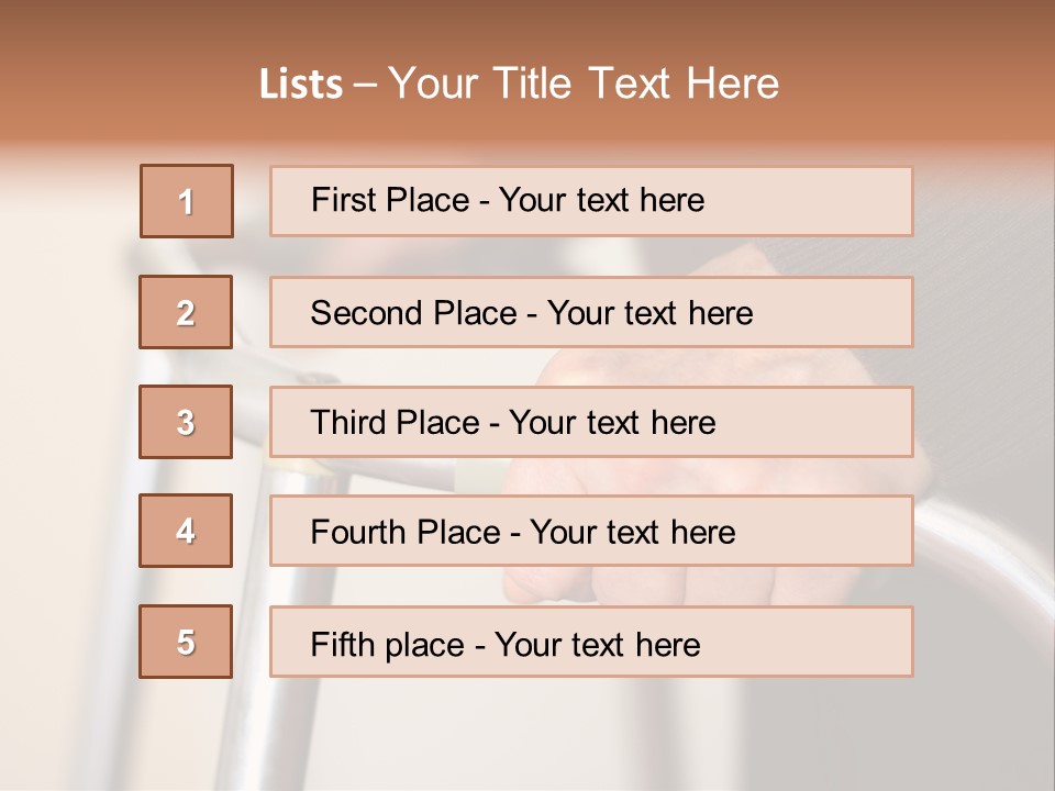 Walking Hospital People PowerPoint Template
