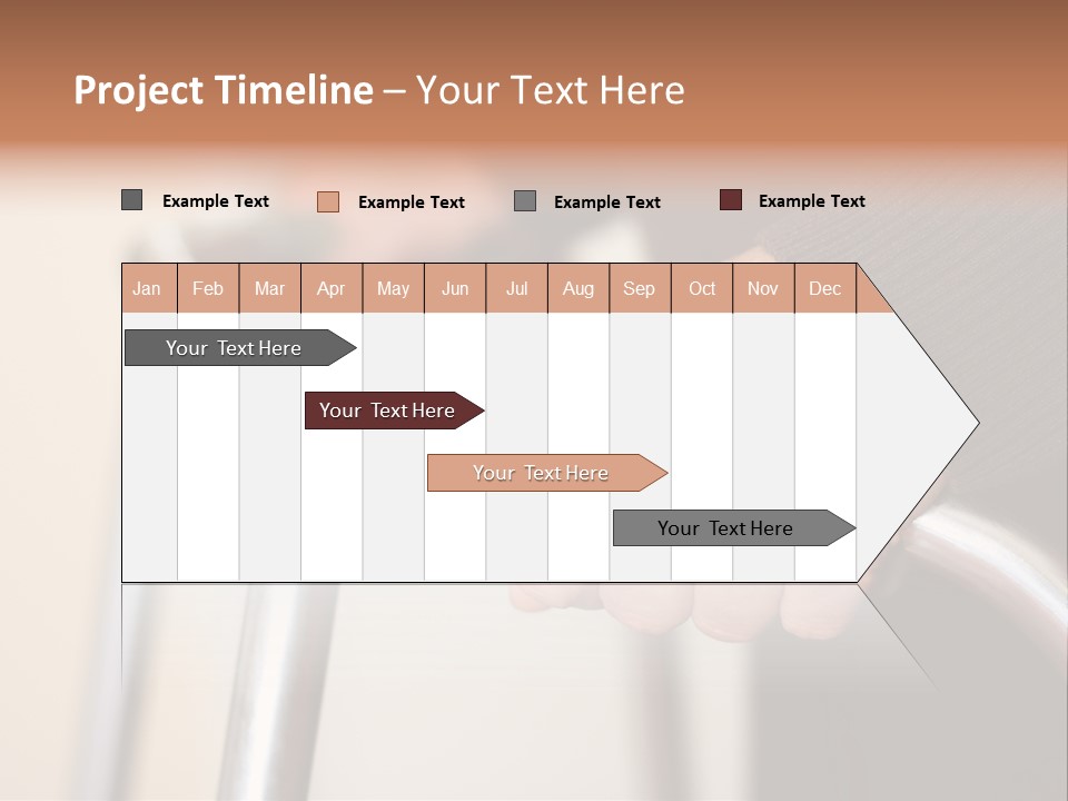 Walking Hospital People PowerPoint Template