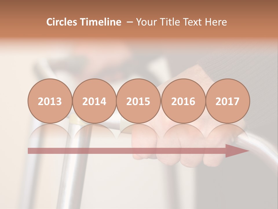 Walking Hospital People PowerPoint Template