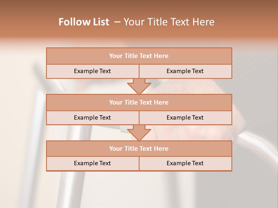 Walking Hospital People PowerPoint Template