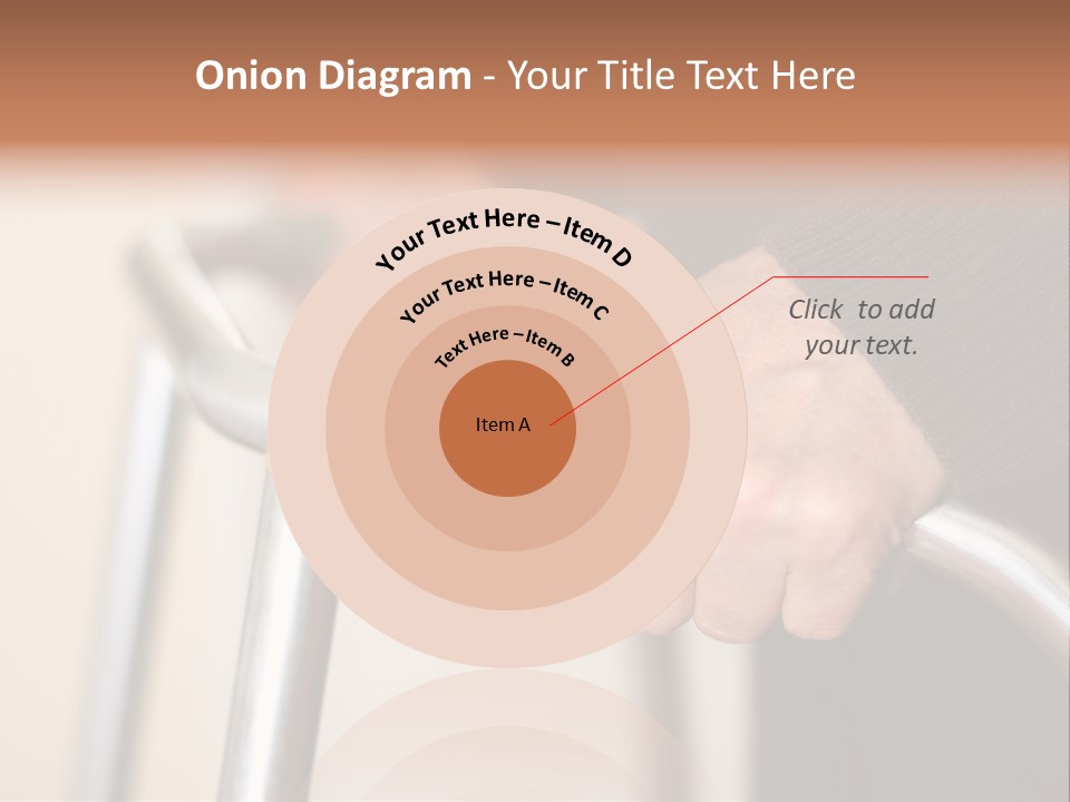 Walking Hospital People PowerPoint Template
