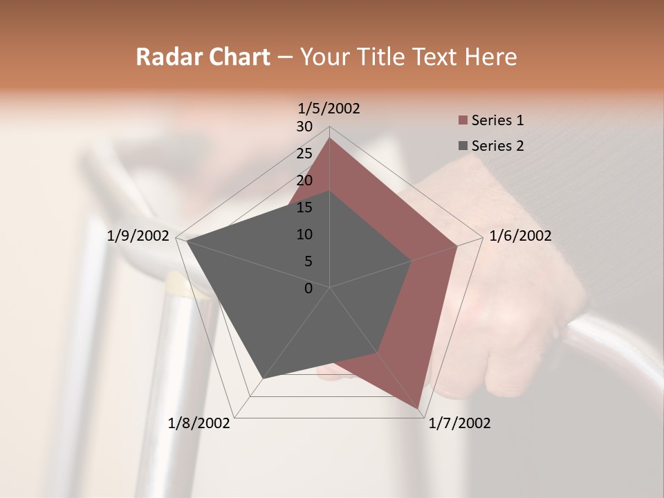 Walking Hospital People PowerPoint Template