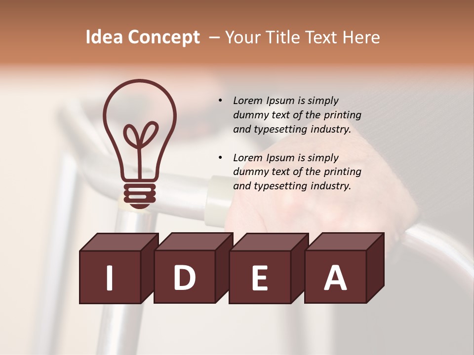 Walking Hospital People PowerPoint Template