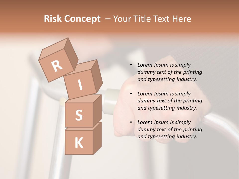 Walking Hospital People PowerPoint Template