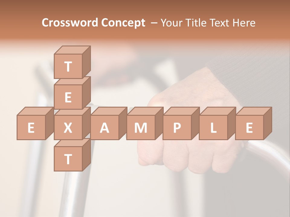 Walking Hospital People PowerPoint Template