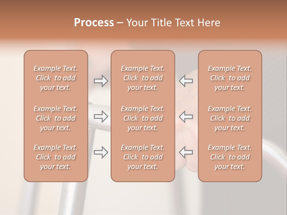 Walking Hospital People PowerPoint Template