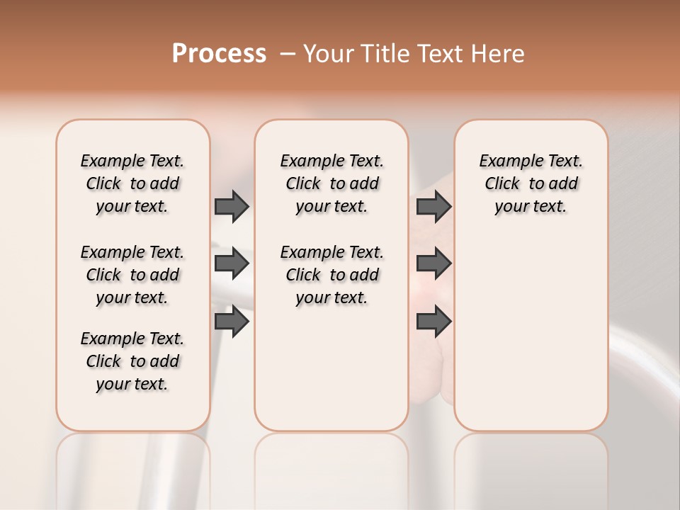 Walking Hospital People PowerPoint Template