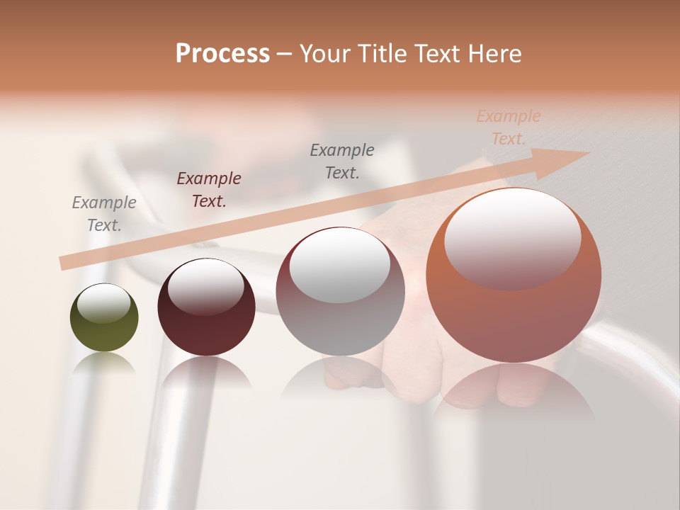 Walking Hospital People PowerPoint Template