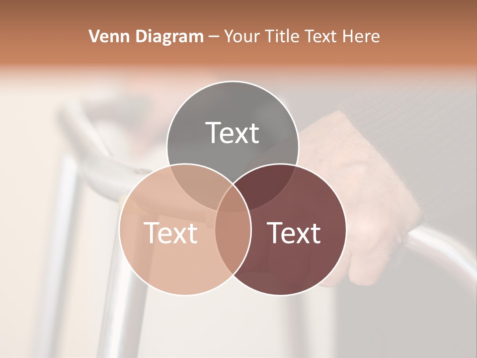 Walking Hospital People PowerPoint Template