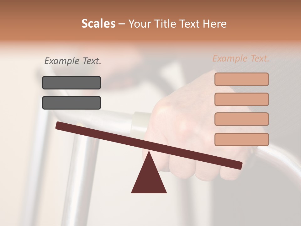 Walking Hospital People PowerPoint Template