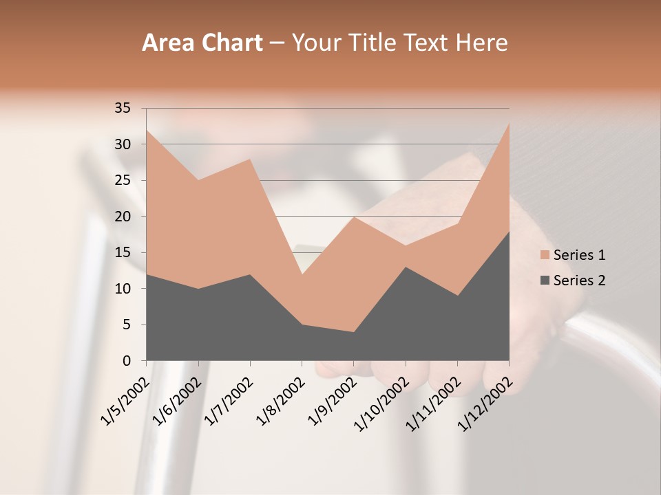 Walking Hospital People PowerPoint Template