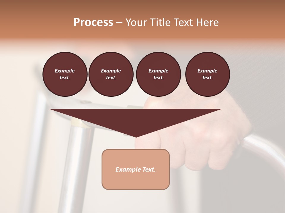 Walking Hospital People PowerPoint Template