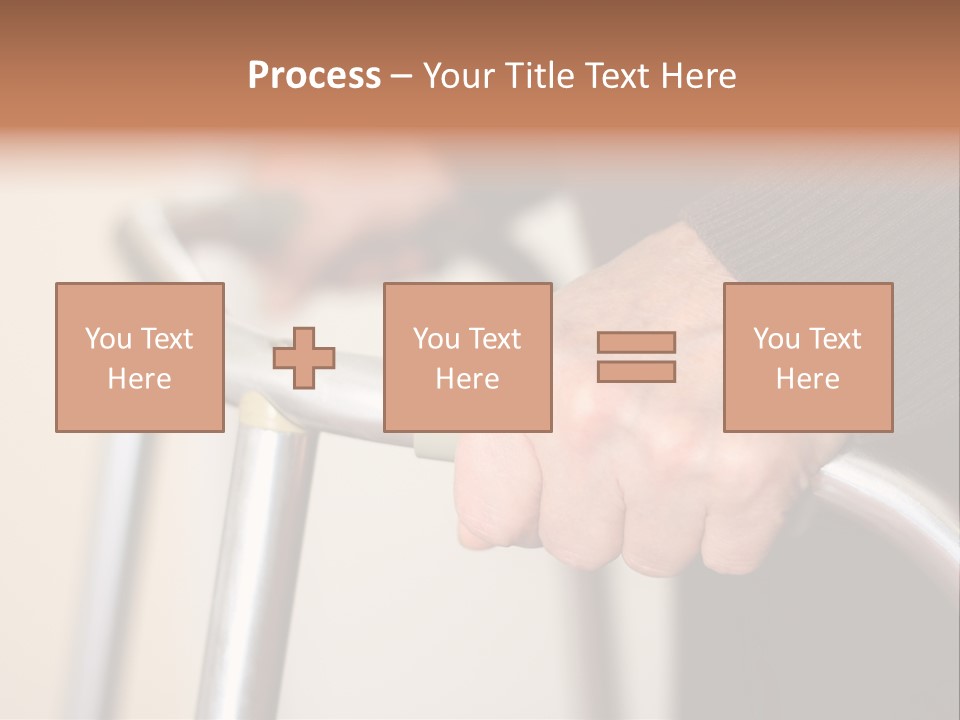 Walking Hospital People PowerPoint Template