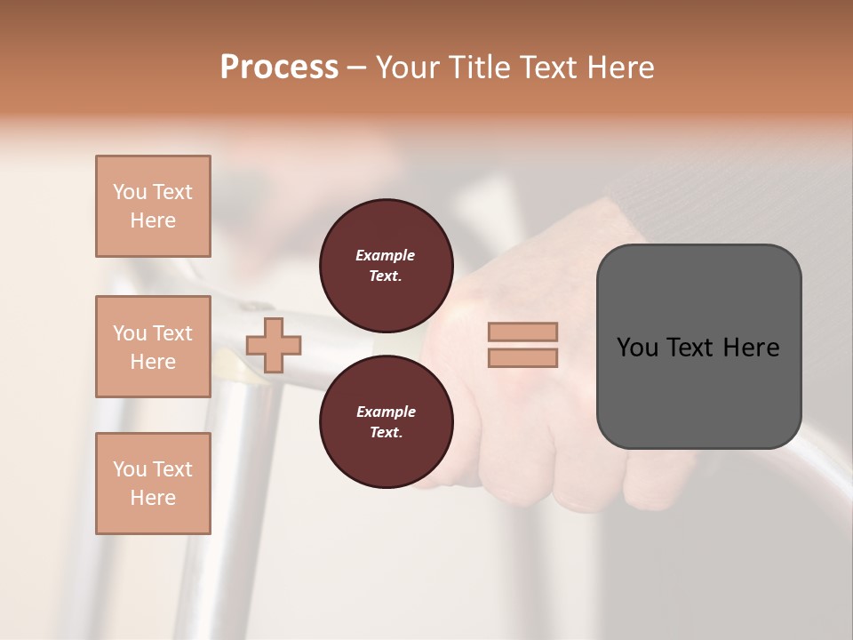 Walking Hospital People PowerPoint Template