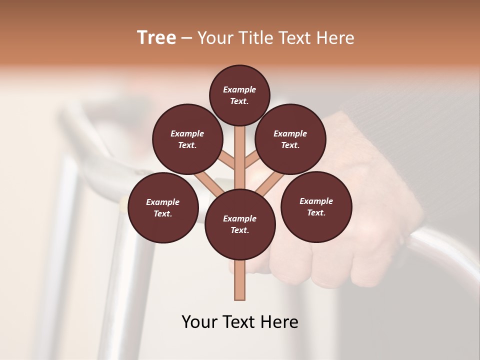 Walking Hospital People PowerPoint Template