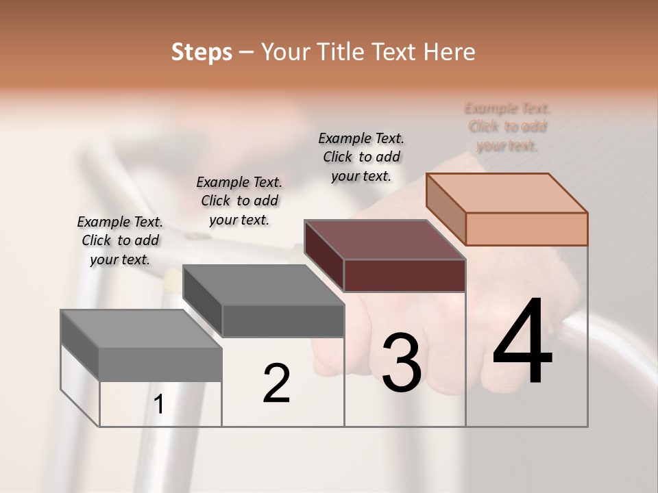 Walking Hospital People PowerPoint Template