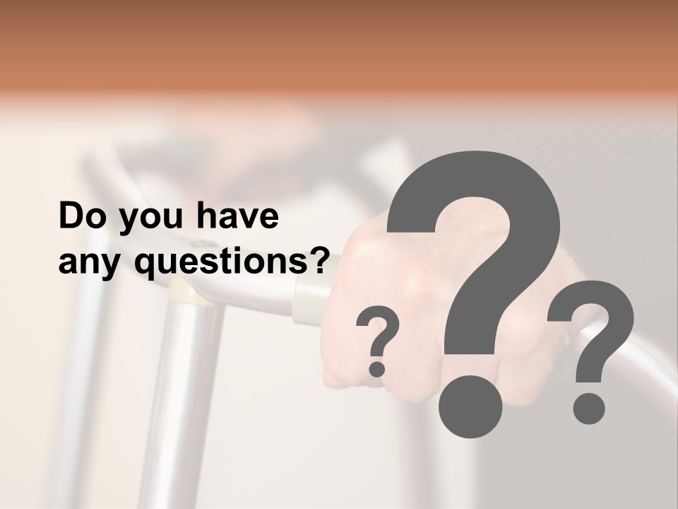 Walking Hospital People PowerPoint Template