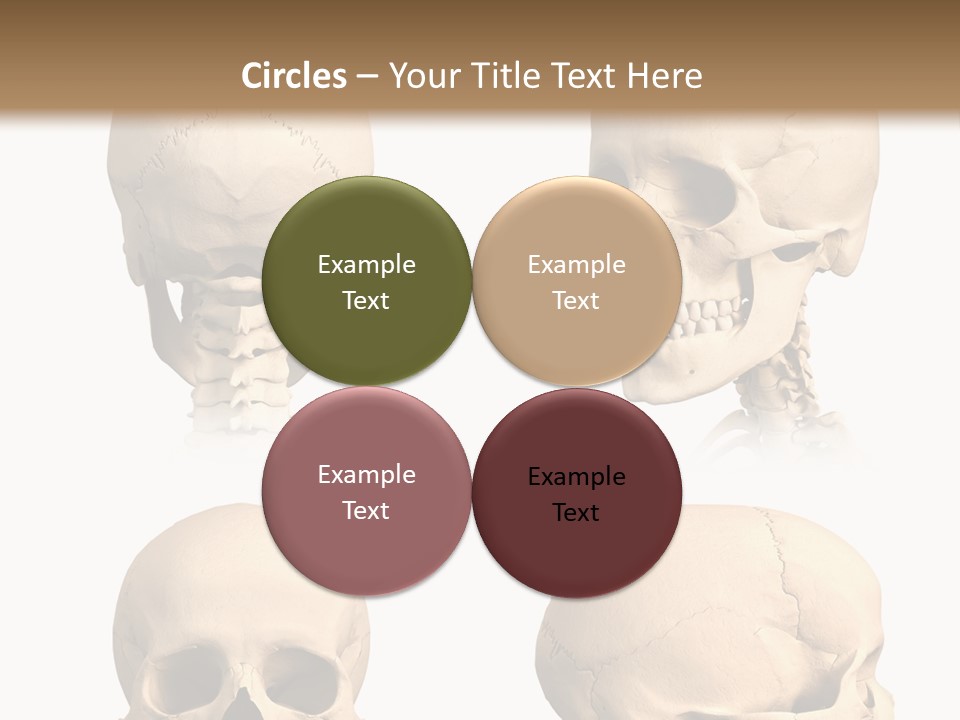 Human Object Black PowerPoint Template