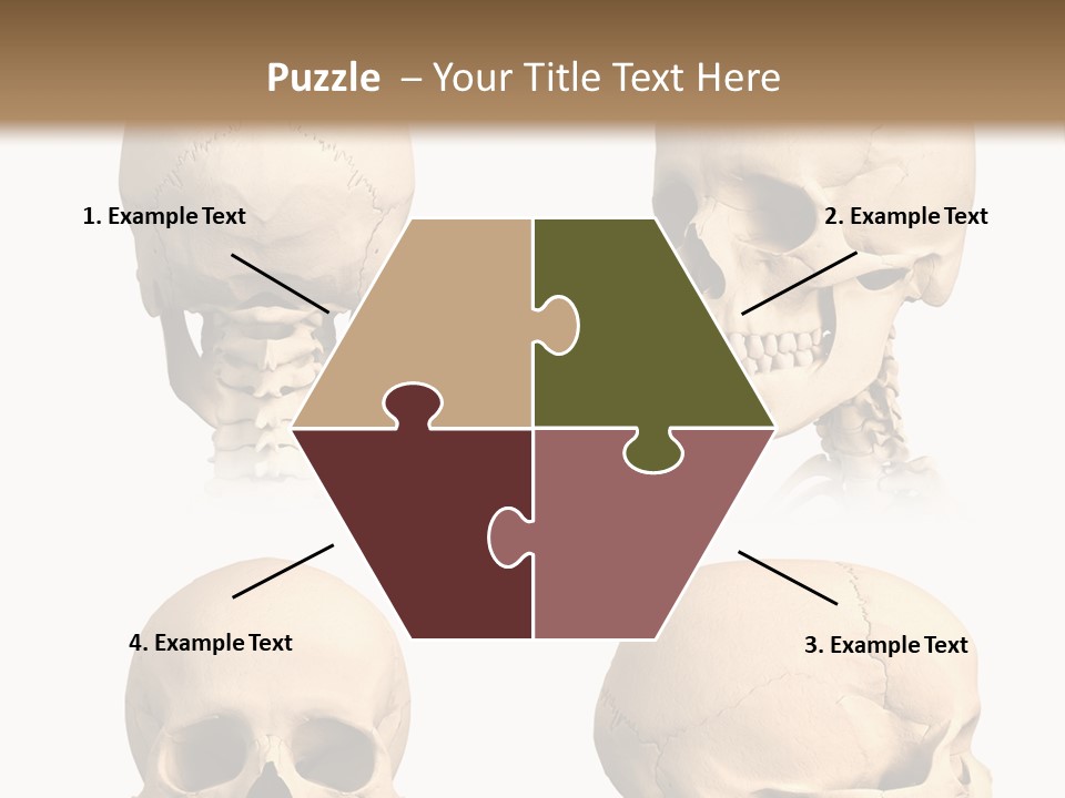 Human Object Black PowerPoint Template