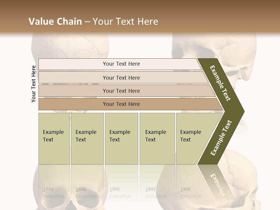 Human Object Black PowerPoint Template