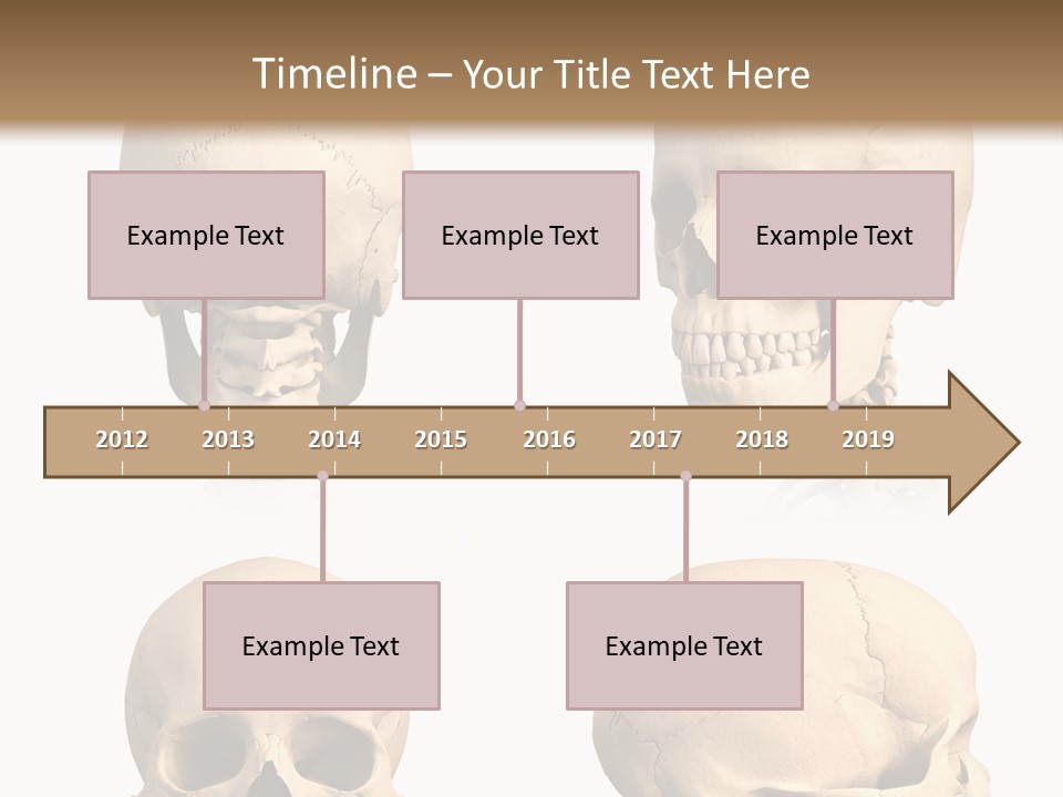 Human Object Black PowerPoint Template