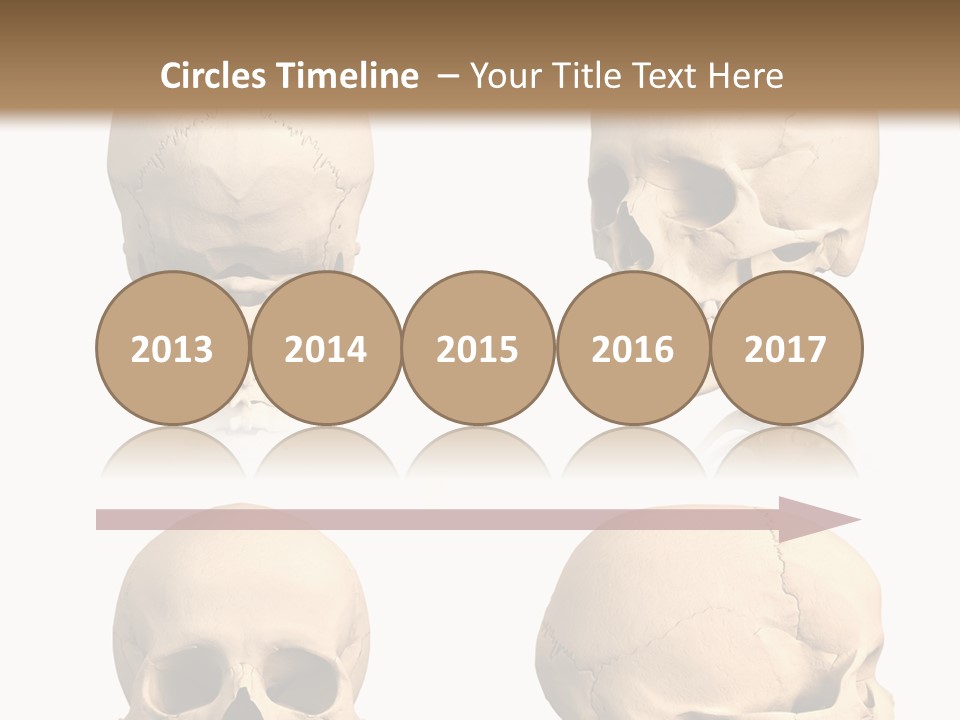 Human Object Black PowerPoint Template
