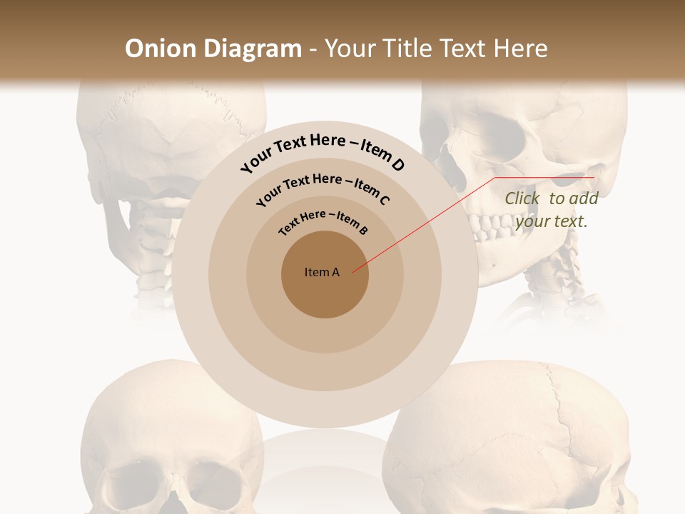 Human Object Black PowerPoint Template