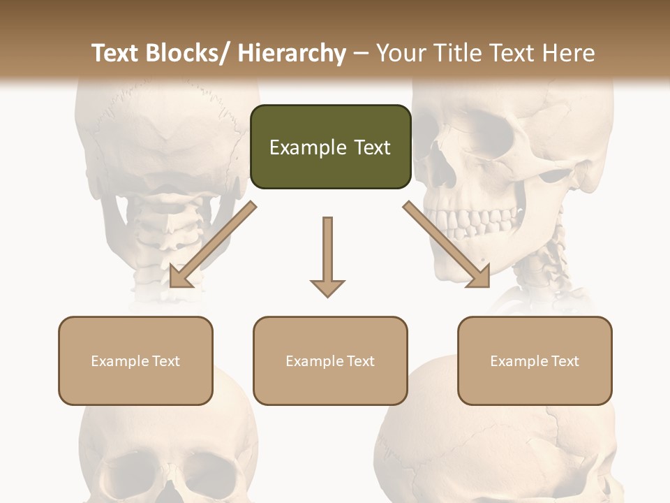 Human Object Black PowerPoint Template