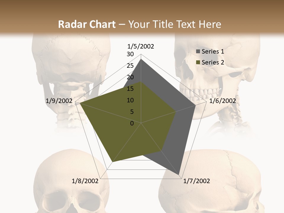Human Object Black PowerPoint Template