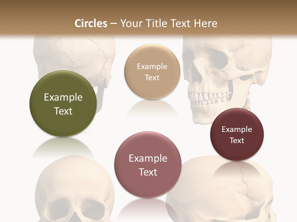 Human Object Black PowerPoint Template
