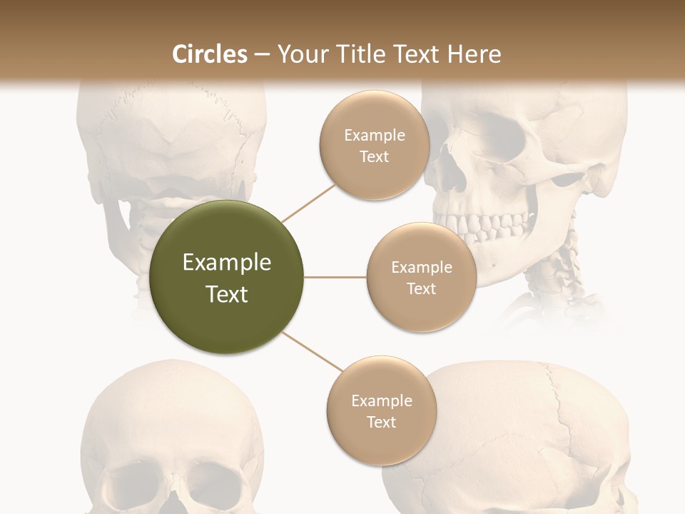 Human Object Black PowerPoint Template