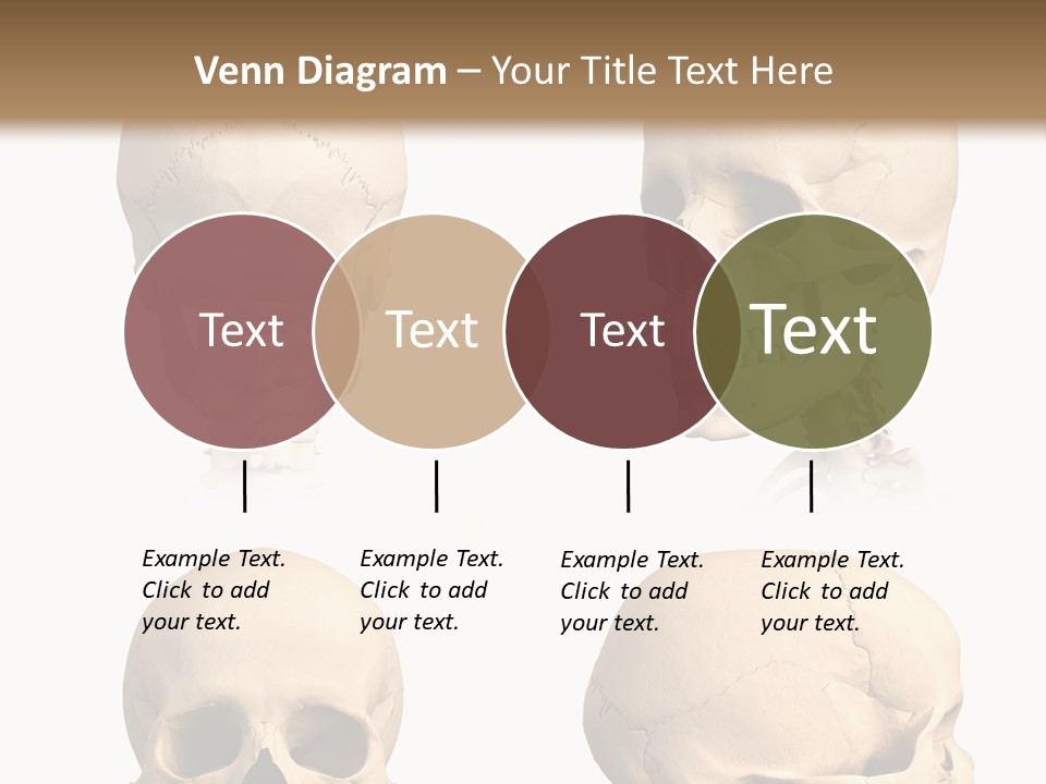 Human Object Black PowerPoint Template