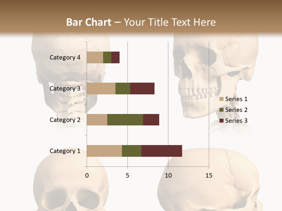 Human Object Black PowerPoint Template