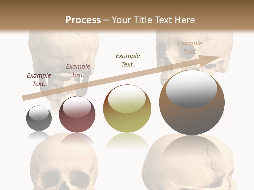 Human Object Black PowerPoint Template