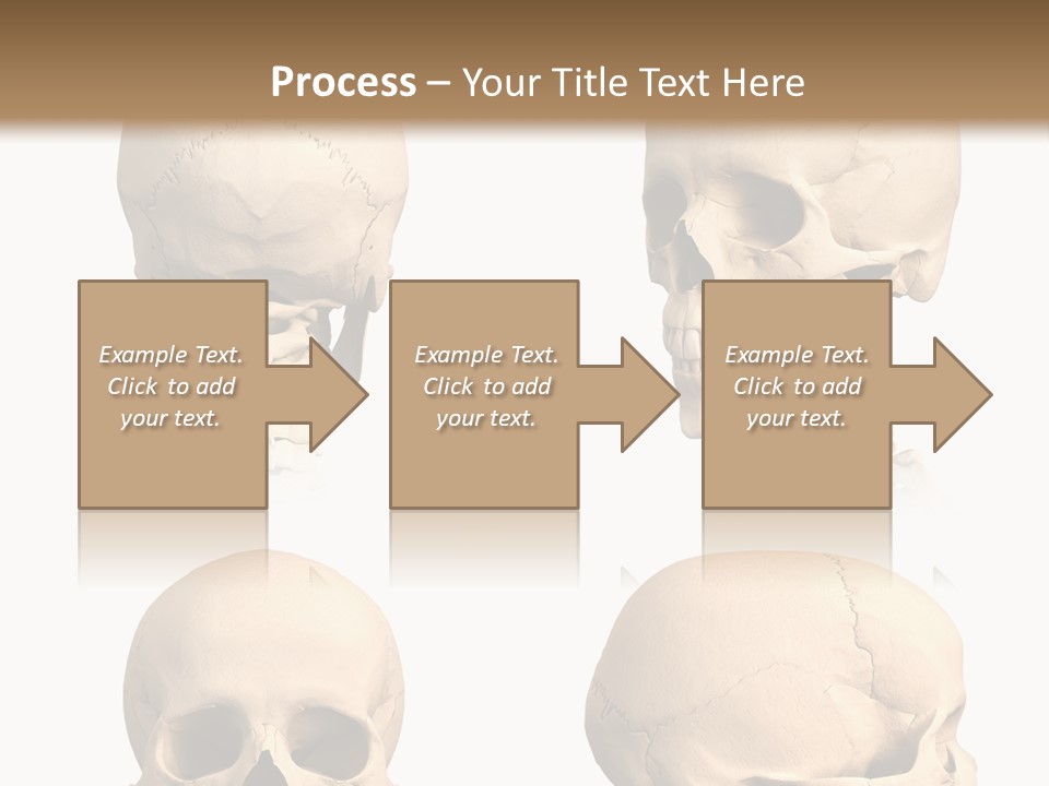 Human Object Black PowerPoint Template