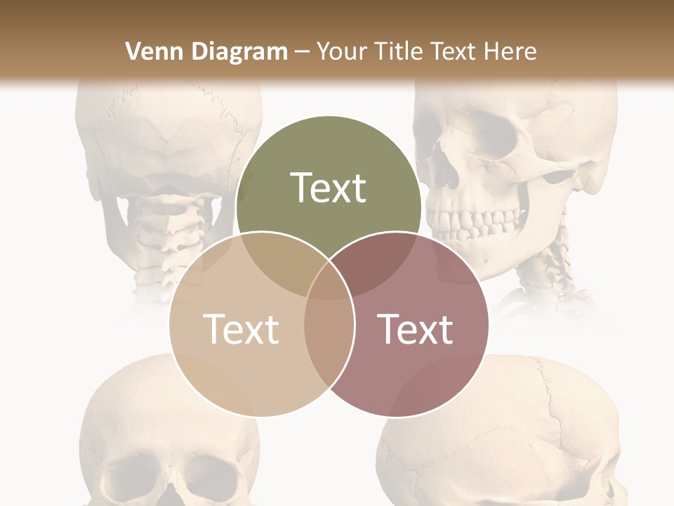 Human Object Black PowerPoint Template