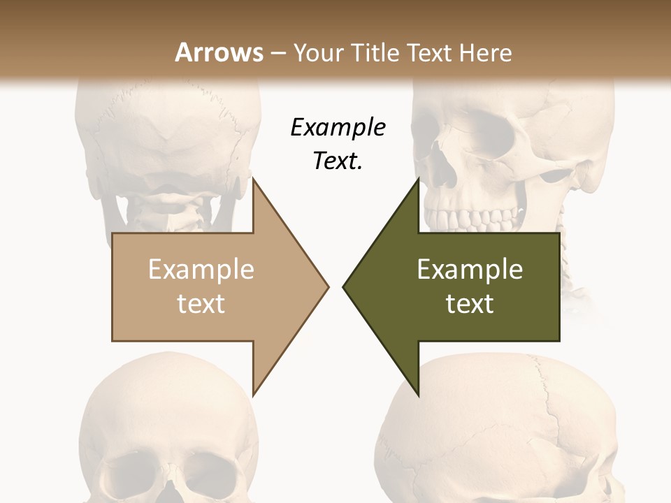 Human Object Black PowerPoint Template