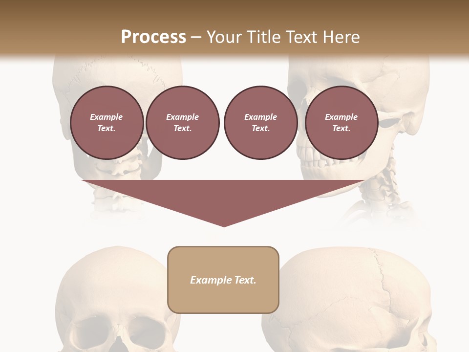 Human Object Black PowerPoint Template