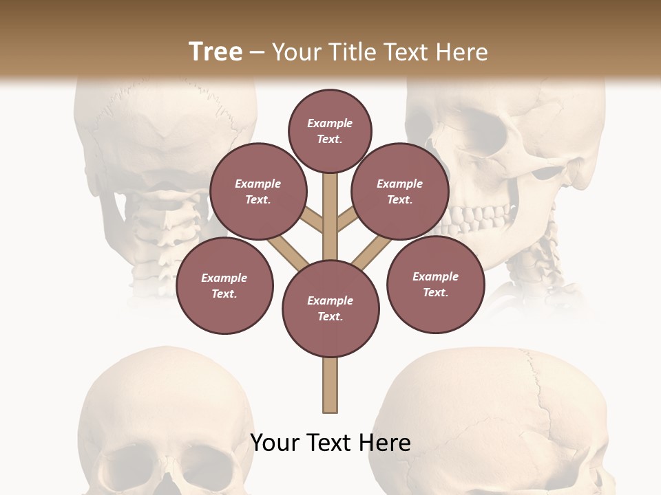 Human Object Black PowerPoint Template