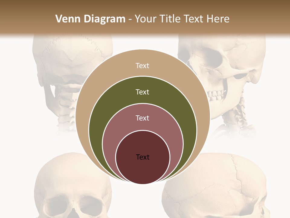 Human Object Black PowerPoint Template