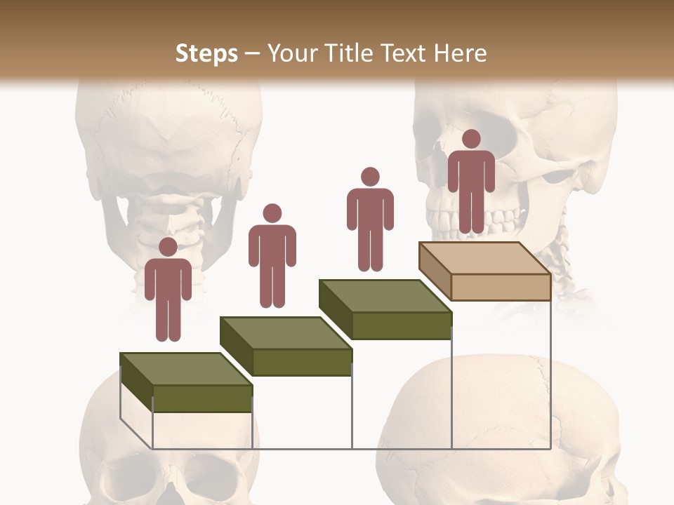 Human Object Black PowerPoint Template