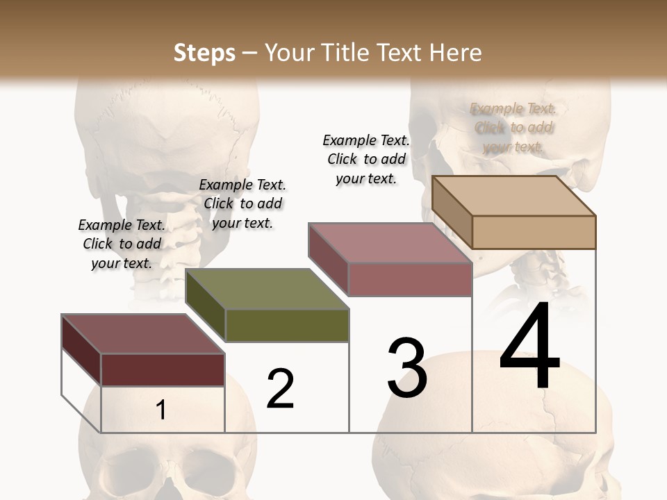 Human Object Black PowerPoint Template