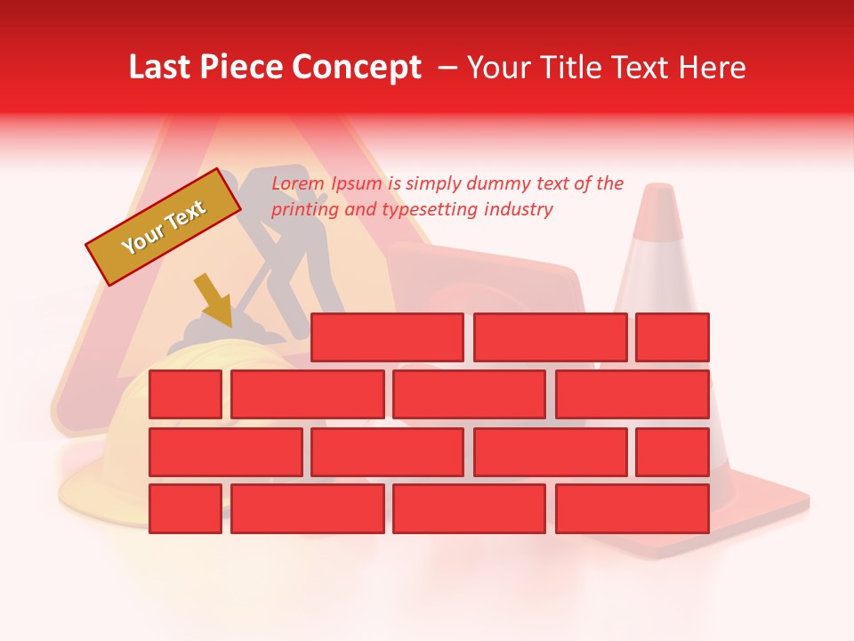 Design Warning Graphic PowerPoint Template