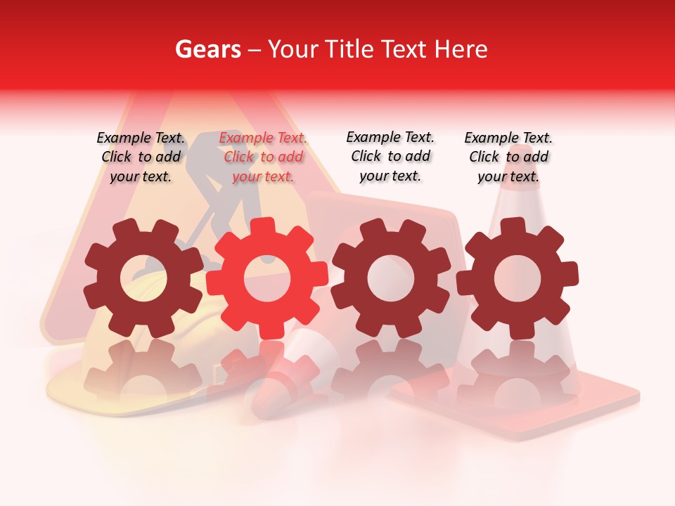 Design Warning Graphic PowerPoint Template